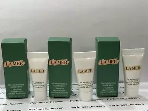 Lot 3 La Mer The Moisturizing Matte Lotion 0.1 Oz 3ml Each Sample Size With Box - Picture 1 of 3