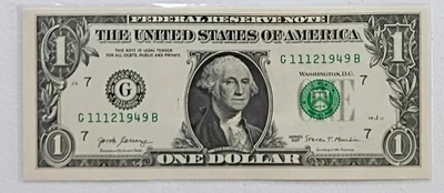 Nov. 12, 1949 (G11121949B) BIRTHDAY Note $1 Dollar Bill - Image 1 of 2