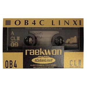 Raekwon - Only Built 4 Cuban Linx... Pt. II Cassette Tape (MINOR DAMAGE) - Picture 1 of 6