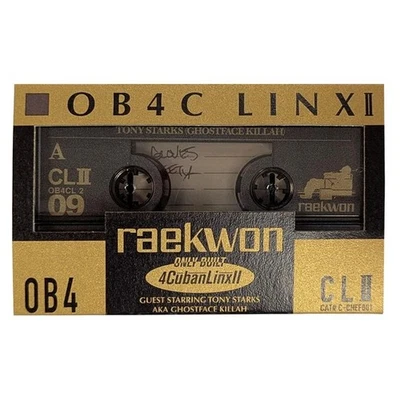Raekwon - Only Built 4 Cuban Linx... Pt. II Cassette Tape (MINOR DAMAGE) - Image 1 of 4