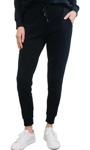 Cozy Earth Women’s Large Black Bamboo Joggers Soft Stretchy Pants - Picture 1 of 6