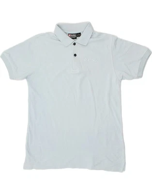 LOTTO Boys Polo Shirt 13-14 Years Large Blue BK22 - Image 1 of 4
