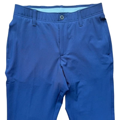 Under Armour Mens Navy Blue Golf Pants Size 30/30 Lightweight - Image 1 of 4