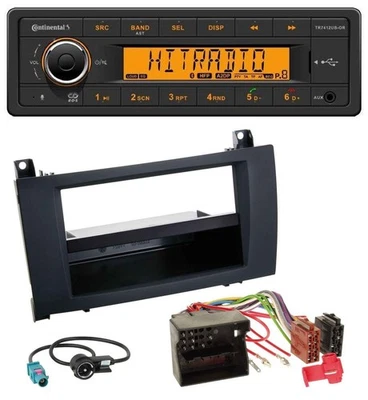 Continental MP3 Bluetooth AUX USB Autoradio für Mercedes SLK (R171, 2004-2011) - Bild 1 von 4