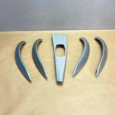 12-18 JUEGO DE CUBIERTAS DE TABLERO BMW F30 F31 328I 335I PLATA SATINADA Foto 1 de 4