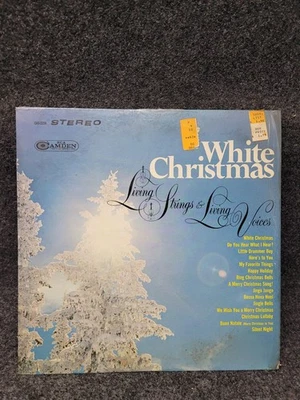 Vintage Living Strings & Living Voices White Christmas LP RCA Camden CAS-2258 Foto 1 de 4