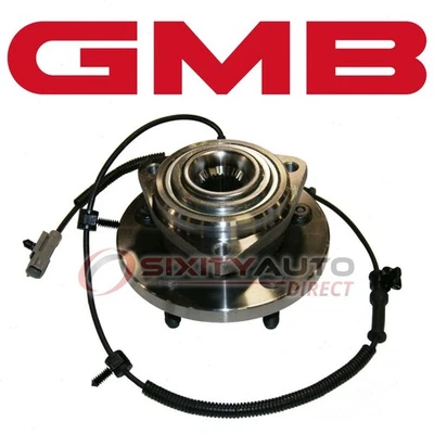 GMB Front Wheel Bearing Hub Assembly for 2006-2010 Jeep Commander - ds Foto 1 de 4