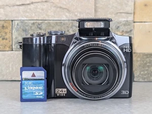 Olympus SZ-30MR 16MP Digital Camera TESTED WORKING W/ BATT AND SD  !!NO CHARGER! - Picture 1 of 9