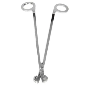 17cm Stainless Steel Candle Trimmer Scissors Cutter Wick Oil Lamps Snuffers Tool - Picture 1 of 10