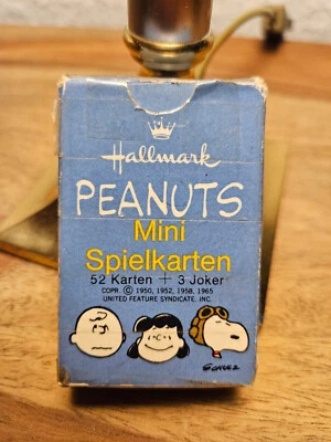PEANUTS Mini-Spielkarten – Vintage Hallmark (Made in Belgium) - Bild 1 von 4