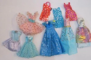 9 Modern Princess Barbie Doll CLONE GOWN SHORT/LONG DRESS-MAXIE PERFECT PROM lot - Picture 1 of 1