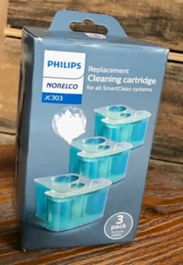 Philips Norelco Cleaning Cartridges for SmartClean System, 3 Count, JC303 - Picture 1 of 6