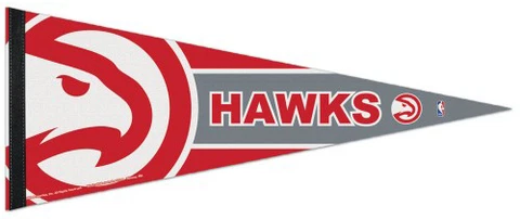 ATLANTA HAWKS NBA Basketball Official Team Premium Felt Collectible PENNANT Cover