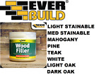 Everbuild Multi Purpose JOINERS GRADE Wood Colour Filler 250ml ALL COLOURS
