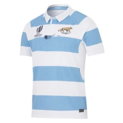 2023 Argentina World Cup Rugby Mens Shirt Home And Away Jersey S-5XL NEW - Image 1 of 4