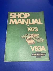 1973 Chevrolet Vega Original OEM Service Shop Manual Chevy Coupe Wagon ST-300-73 - Picture 1 of 12