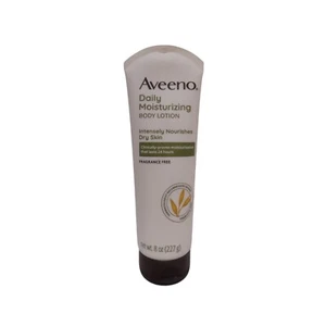 Aveeno Tägliche feuchtigkeitsspendende Körperlotion, trockene Haut 8 Fl. oz. duftfrei - Bild 1 von 2