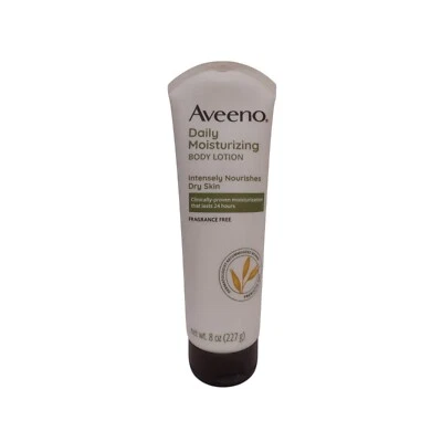 Aveeno 每日保湿身体乳液,干性肌肤 8 液量。 盎司 不含香料 — 第 1/2 张图片