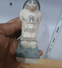 Ancient Egyptian Antiquities Pharaonic Statue King Ramses III Rare Egyptian BC