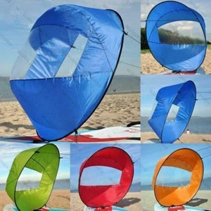 Quality Downwind Sail Set 42 Inch Kayak Canoe Accessory, Easy to Install New - Picture 1 of 17