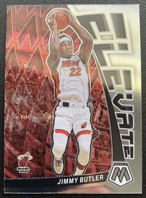 2022-23 MOSAIC BASKETBALL JIMMY BUTLER MIAMI HEAT #21 ELEVATE INSERT - Image 1 of 2