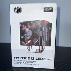 Cooler Master RR-212TR-16PR-R1 Hyper 212 LED Turbo- Red Top Cover is Equipped - Picture 1 of 3
