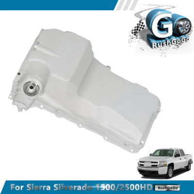 Oil Pan 12579273 For Sierra Silverado 1500/2500/3500 4.8L/5.3L/6.0L 1999-2006 - Image 1 of 4