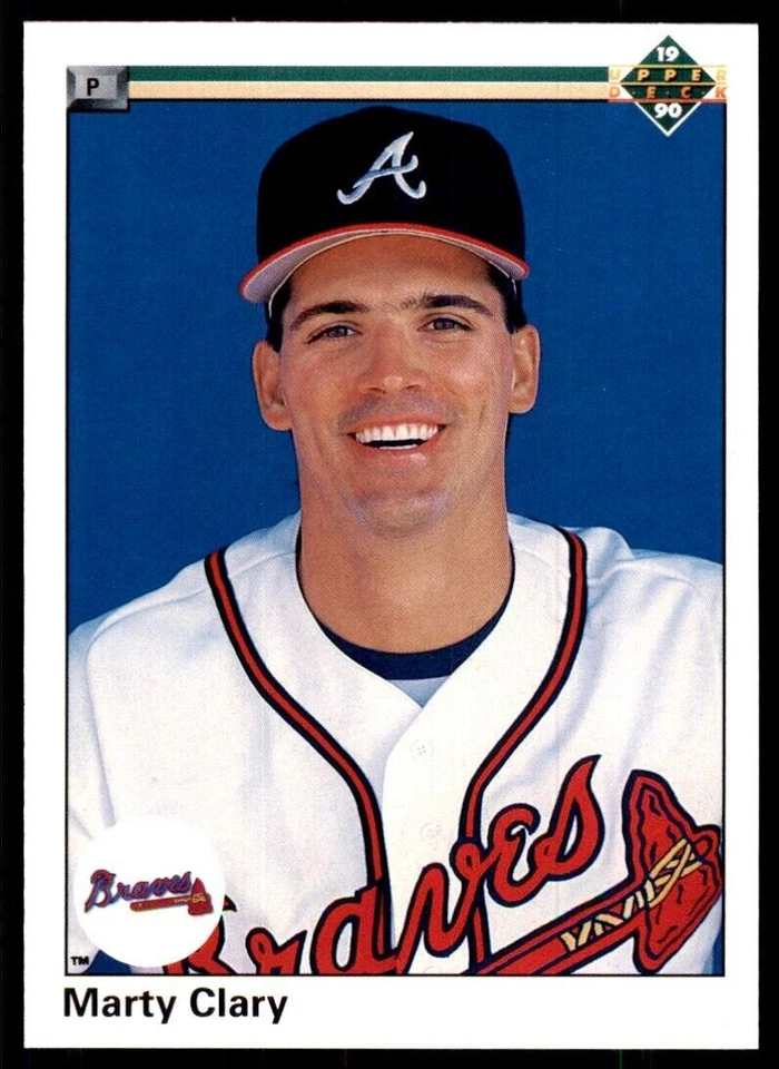 1990 Upper Deck High Series Marty Clary Atlanta Braves. #779 - Image 1 of 2