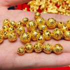 1pcs Pure 999 24K Yellow Gold Women Lucky Phoenix Coin Bead Pendant 1.2-1.4g