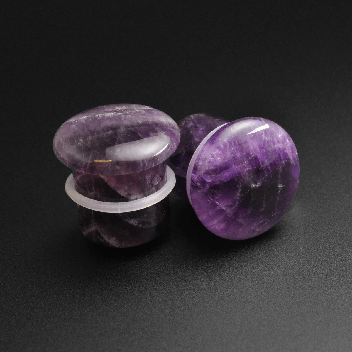 Orecchio Tunnel Picture Plug Piercing 1 Paio Con Immagine - Foto 5