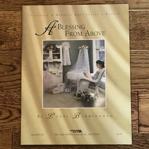 Lorri Birmingham Designs A Blessing From Above Cross Stitch Pattern Book Baby - Picture 1 of 11