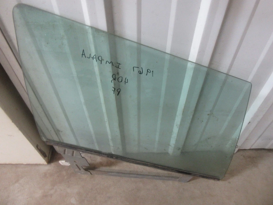 1967 1968 Chevrolet Impala Belair 4 door post sedan door window glass TINTED PF - Image 1 of 1