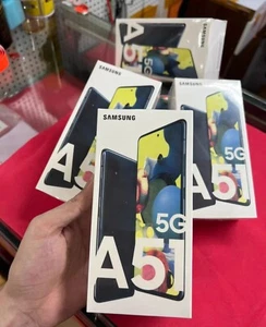 NEW Samsung Galaxy A51 5G, 128GB, Unlocked, Sim Free, SEALED BOX, BLUE - Picture 1 of 2