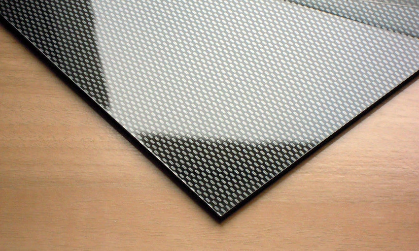 WOOTTON INDUSTRIES LIMITED 2mm ABS Carbon Fibre Effect Sheet Acrylonitrile Butadiene Styrene [A6 A5 A4]
