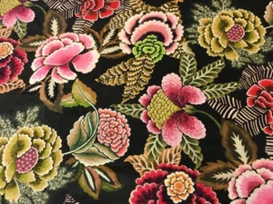 Designers Guild ‘Rose De Damas Velour’ 3m Cranberry - VELVET - Fleur D’Artistes - Picture 1 of 6