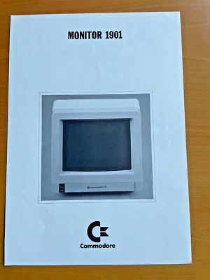 MONITOR 1901 - Produktbroschüre von Commodore - Stand Februar 1987 - Bild 1 von 2
