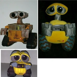 LOT of 3 Disney Exclusive Wall-E Robot Remote it's not include & 2 Wall-E Plush - Picture 1 of 12