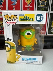 Funko Pop! Movies: Minions – Au Naturel #167 (Non-Glow Vinyl Figure) - Picture 1 of 6