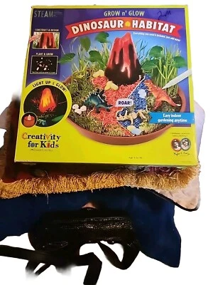 NIB Creativity for Kids Grow N’ Glow Dinosaur Habitat - Image 1 of 4