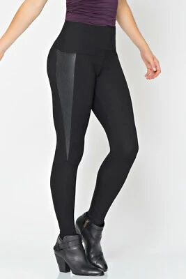Lyssé Vegan Leather Racer Leggings Size Small Style 5172L - PERFECT CONDITION Foto 1 de 4