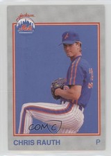 1989 Grand Slam Jackson Mets Chris Rauth #24