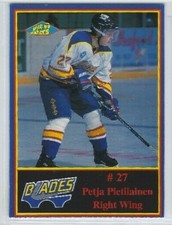 Petja Pietilainen 1997-98 Saskatoon Blades (WHL)