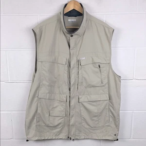 Columbia men’s full zip outdoor fishing hunting photography multi pocket vest - Picture 1 of 6