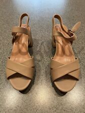 Aerosoles Cosmos Nude Leather Sandals Size 6. Worn Once. Excellent Condition.
