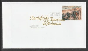 US 5977e Battlefields of Revolution Bunker Hill DCP FDC 2025 - Picture 1 of 1