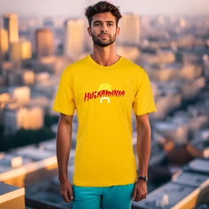 UNISEX MEN WOMENS TEE TSHIRT HOGAN WRESTLING WWE WWF RETRO 80'S GOAT GIFT HULK - Bild 1 von 8