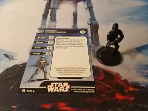 Star Wars Miniatures Legacy of the Force 29 Shadow Stormtrooper - Foto 1 di 1