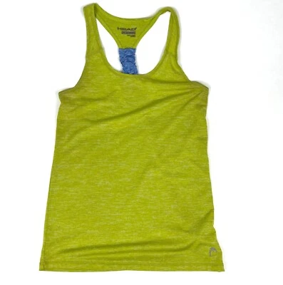 Head Athletic Tank Racerback 大圆领石灰绿色 XS 码 — 第 1/4 张图片