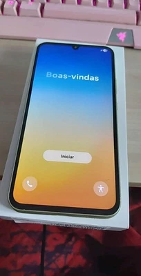 Samsung Galaxy A34 5G 128GB Lime Green Unlocked Smartphone - Image 1 of 4