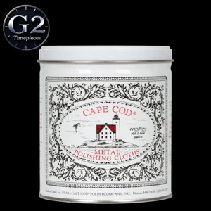 Cape Cod Polish Polishing Cloths Economy Tin for Steel, Gold, Watches & Jewelry - Bild 1 von 8